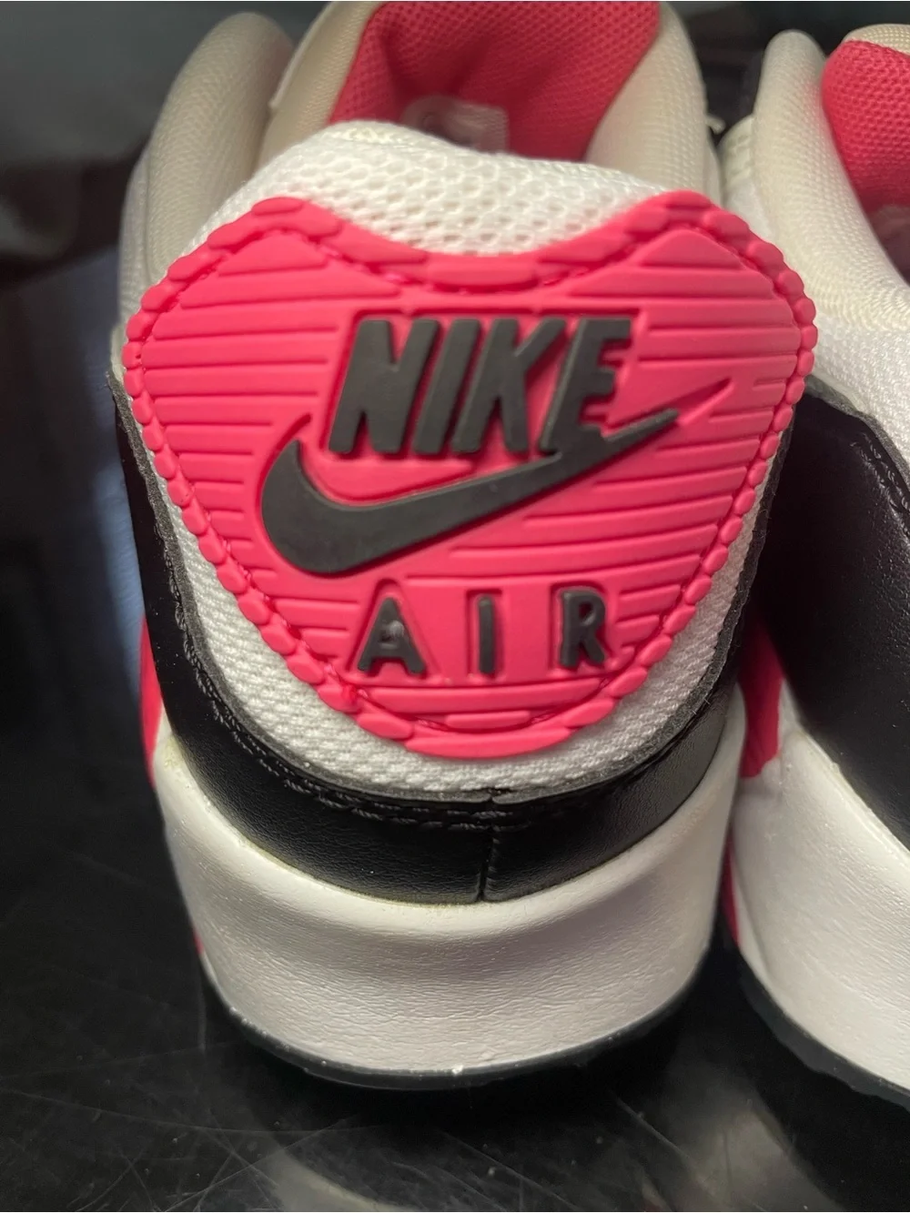 Nike Air Max Women's White, Pink & Black Sneakers